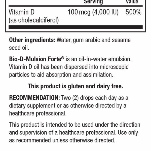 Bio-D-Mulsion Forte®